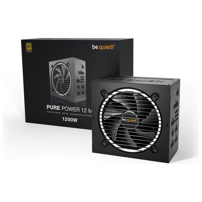 Be quiet! BN346 PURE POWER 12 M Alimentatore 1200W ATX 3.1 80 PLUS Gold Modulare colore Nero