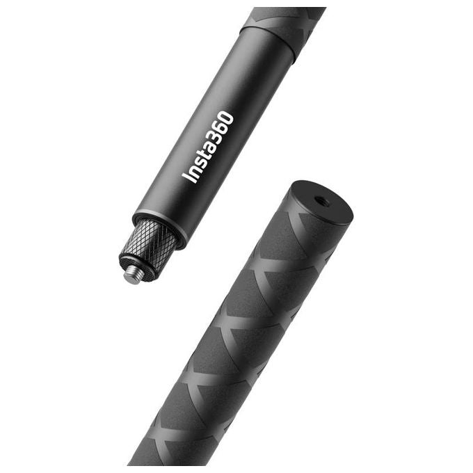 Insta360 CINSAAVF Selfie Stick Invisibile 114 cm in Alluminio Compatibile con Camere 360° colore Nero