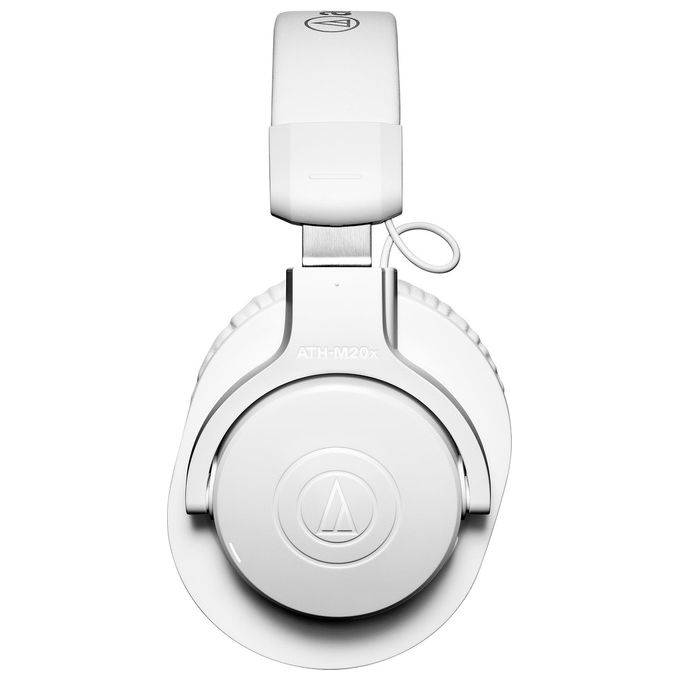 Audio-Technica ATH-M20XBT Cuffia a Padiglione Wireless Bluetooth 5.0 con Microfono Integrato 60h autonomia colore Bianco