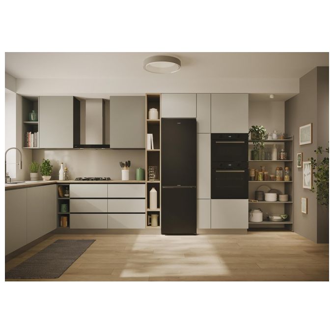 Candy CNCQ2T518EB City Fresco 300 Frigorifero Combinato 279 L 182 cm Classe E 38 dB No Frost colore Nero