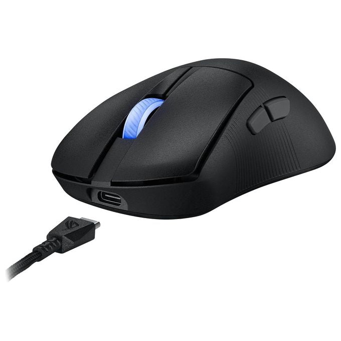 Asus 90MP03N0-BMUA00 ROG Keris II Ace Mouse Gaming Wireless Ottico 42000 DPI Tri-Mode 8000 Hz 54g colore Nero