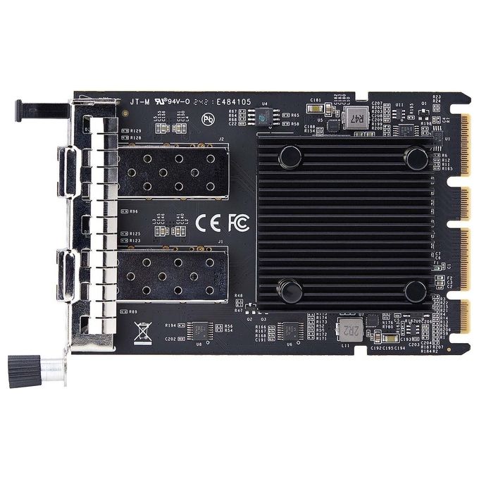 StarTech.com O1210I-NETWORK-CARD Scheda di rete server OCP 3.0 SFP+ a 2 porte con chipset Intel X710-BM2 velocita' 10 Gbps interfaccia Fibra colore Nero