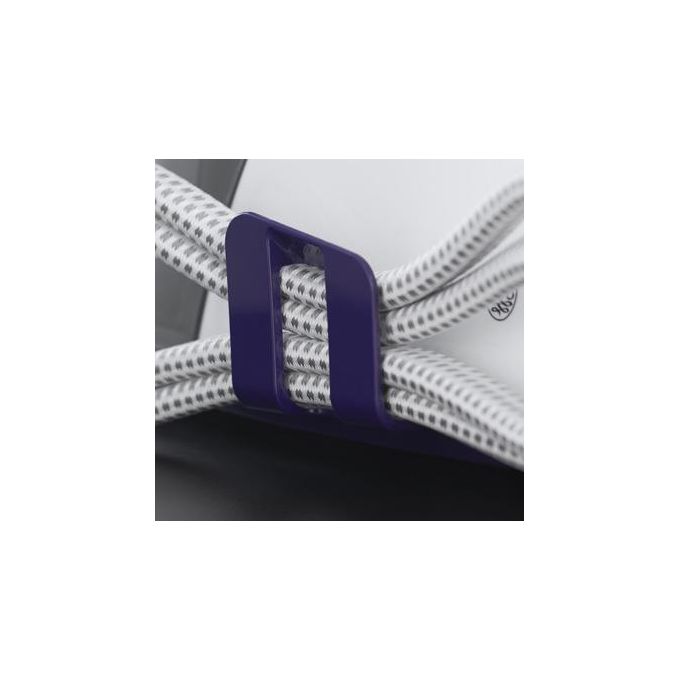 Russell Hobbs 24440-56 Steam Power Ferro da Stiro a Caldaia 2600W 4,5 bar Piastra Ceramica 1,3L colore Viola Bianco