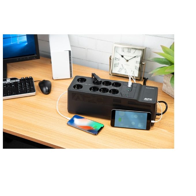 APC Back-UPS BE850G2 UPS 230 V c.a. V 520W 850VA Connettori di Uscita 8 Nero