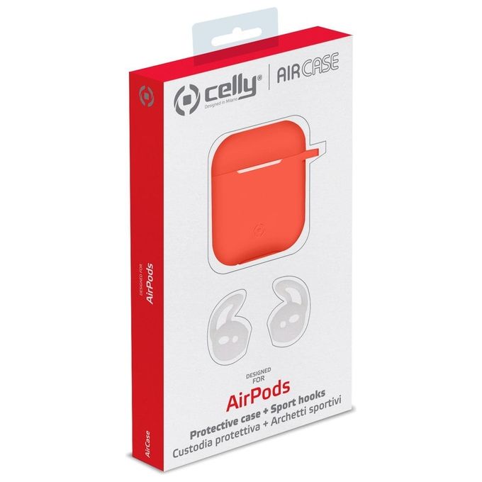 Celly AirPod Case Sport Buds Arancione