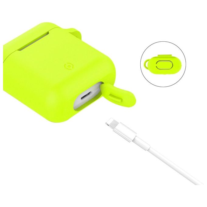 Celly AirPod Case Sport Buds Giallo