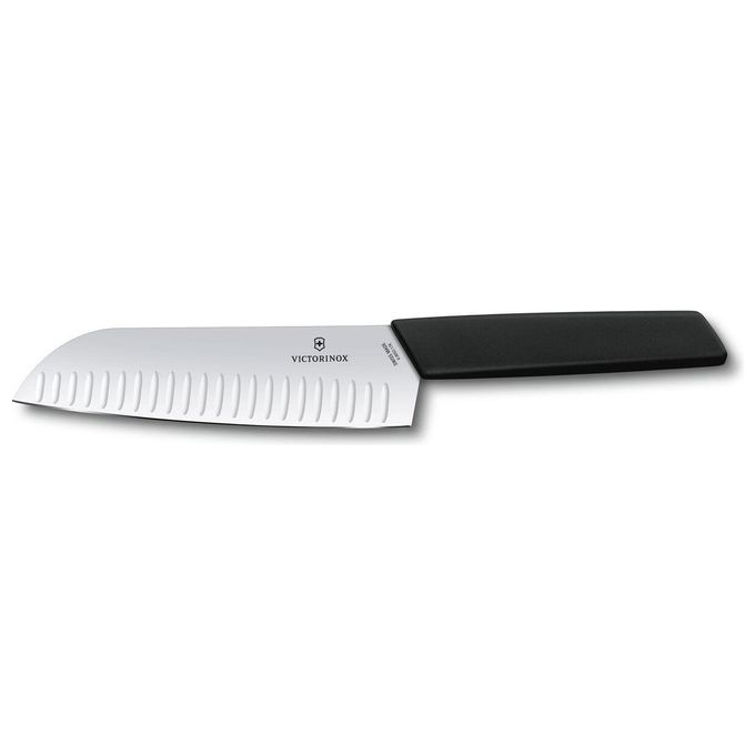 Victorinox Swiss Modern Coltello Santoku con Lama Alveolata in Acciaio Inox 17cm