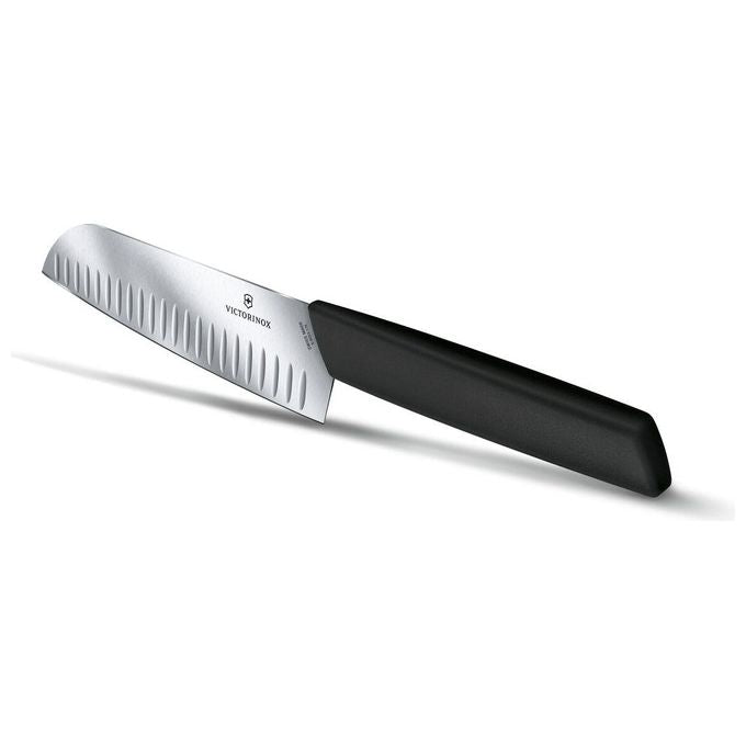Victorinox Swiss Modern Coltello Santoku con Lama Alveolata in Acciaio Inox 17cm
