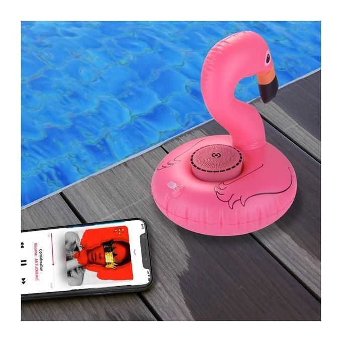 Celly Pool Speaker 3W Flamingo