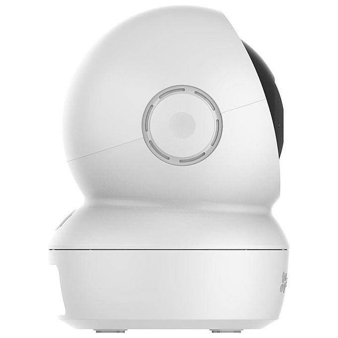 Ezviz CS-C6N Telecamera IP Wi-Fi Interno Motorizzata 360° Full HD 1080p Visione Notturna 10m Audio Bidirezionale MicroSD 256GB colore Bianco