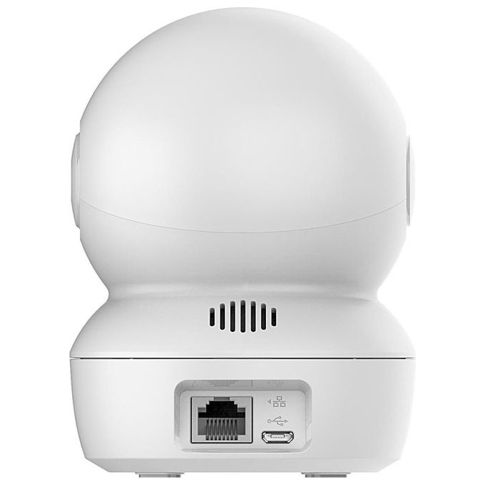 Ezviz CS-C6N Telecamera IP Wi-Fi Interno Motorizzata 360° Full HD 1080p Visione Notturna 10m Audio Bidirezionale MicroSD 256GB colore Bianco