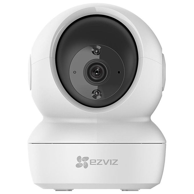 Ezviz CS-C6N Telecamera IP Wi-Fi Interno Motorizzata 360° Full HD 1080p Visione Notturna 10m Audio Bidirezionale MicroSD 256GB colore Bianco