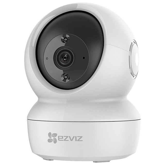 Ezviz CS-C6N Telecamera IP Wi-Fi Interno Motorizzata 360° Full HD 1080p Visione Notturna 10m Audio Bidirezionale MicroSD 256GB colore Bianco