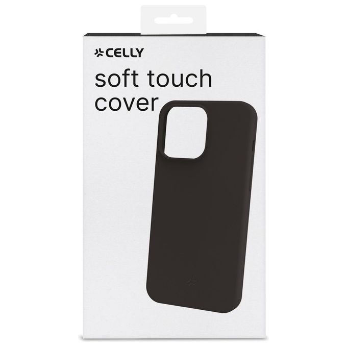 Celly Cromo Cover per iPhone 15 Pro Max Nero