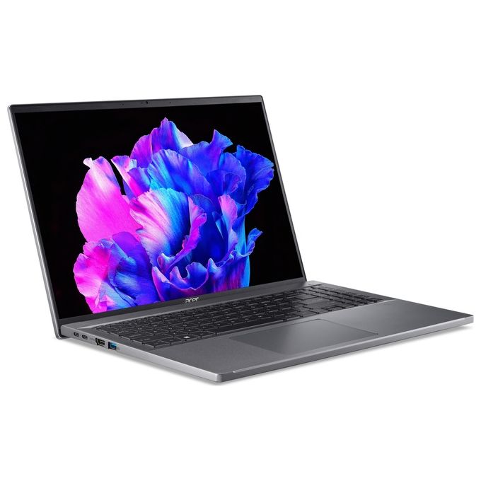 Acer SFG16-71-72JL Swift Go 16 Notebook Intel Core i7-1355U 16 GB RAM 512 GB SSD 16'' 3.2K OLED Windows 11 Home colore Grigio