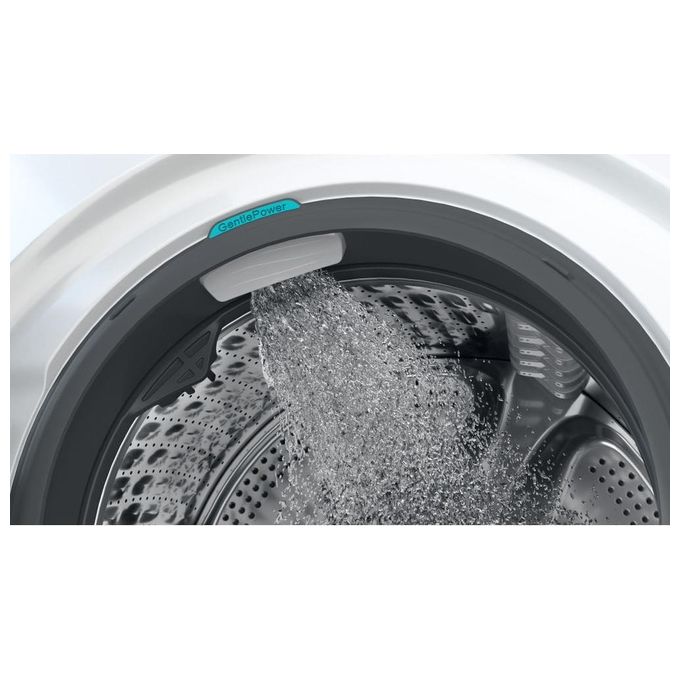 Hotpoint H8 W046WB IT Lavatrice Caricamento Frontale GentlePower Classe Energetica A Capacita' di carico 10Kg Centrifuga 1400 Giri PowerDrive Anti Macchia