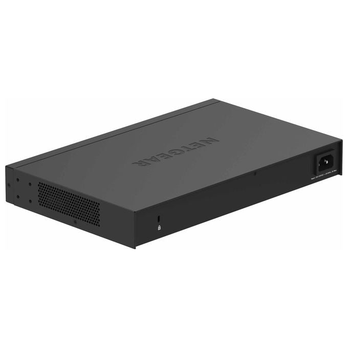 Netgear GS324P Switch Non Gestito Gigabit Ethernet 10-100-1000 Nero 1U Supporto Power over Ethernet