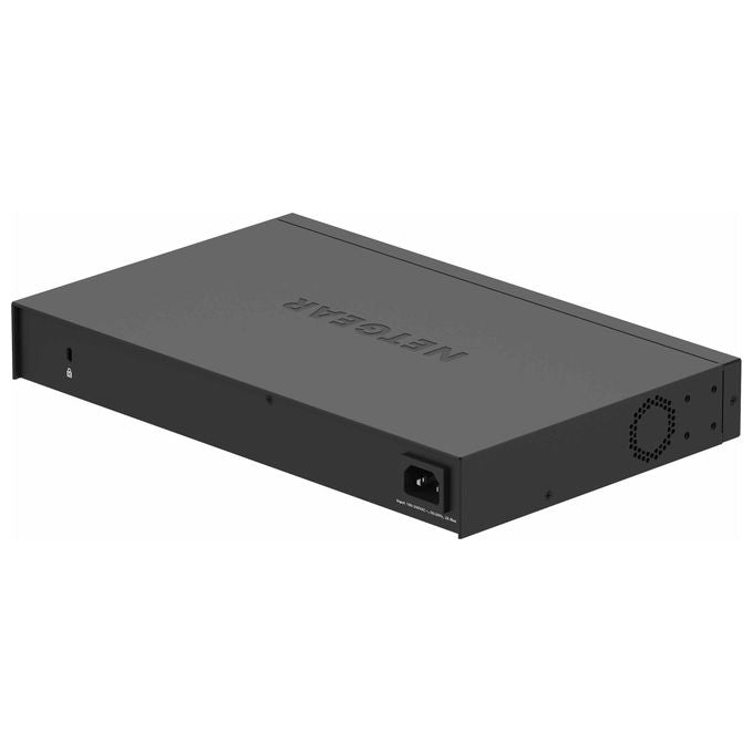 Netgear GS324P Switch Non Gestito Gigabit Ethernet 10-100-1000 Nero 1U Supporto Power over Ethernet