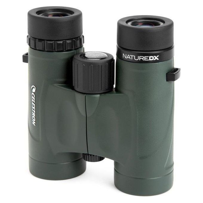 Celestron 71330-CGL Nature DX Binocolo 8x32 Prisma BaK-4 Impermeabile colore Verde