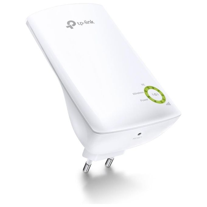 TP-Link TL-WA854RE Pocket Range Extender N 300 Mbps, 2 Antenne Interne Bianco