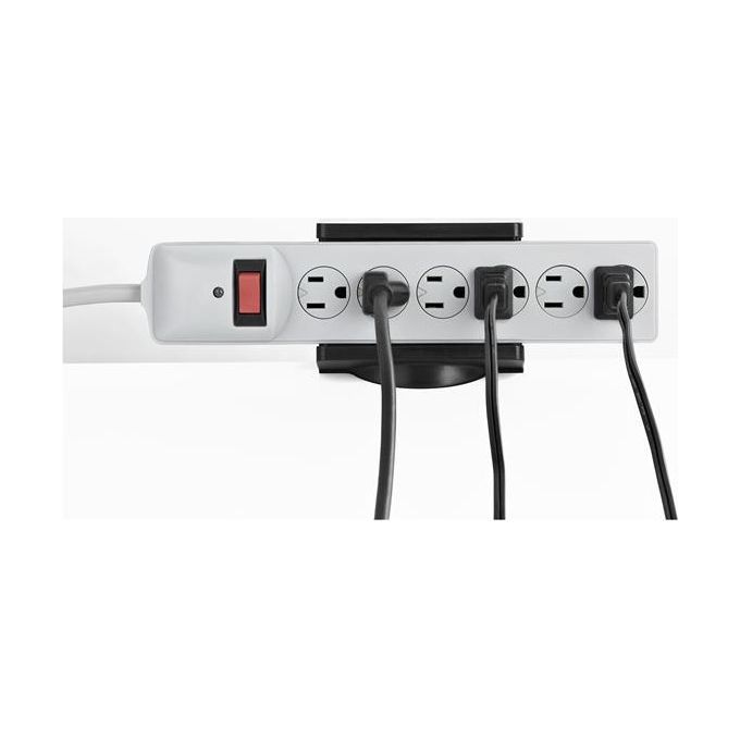 Startech.com Morsetto da Tavolo Presa Multipla Supporto per Presa Multipla