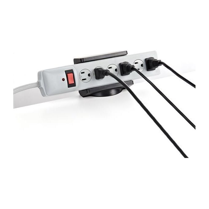 Startech.com Morsetto da Tavolo Presa Multipla Supporto per Presa Multipla