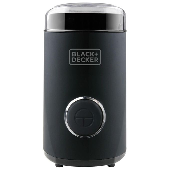 Black+Decker Macinacaffe' Elettrico 150W Plastica Nero-Acciaio
