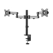 Startech Staffa per 2 Monitor con Montaggio su Scrivania Articolabile in Alluminio