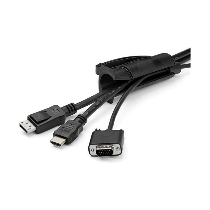 StarTech.com Guaina di Gestione Cavi da 2.5mt a Spirale Diametro 25mm