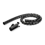 StarTech CMSCOILED4 Guaina Spirale Gestione Cavi 2.5 m Diametro 45 mm Polietilene colore Nero
