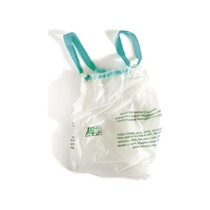 Perfetto Biosacco Sacchetto per Rifiuti 10 Litri Traslucido 15 Pezzi