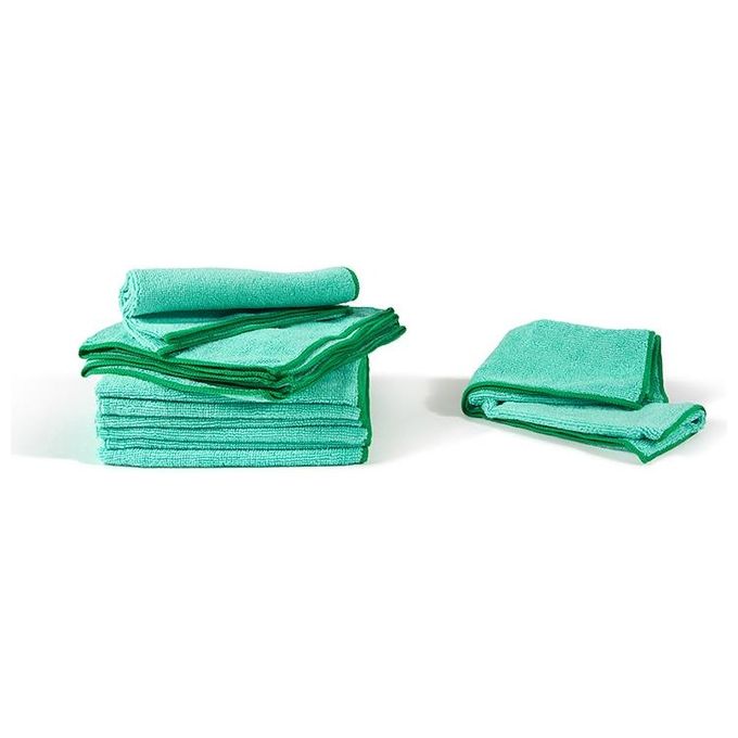Perfetto Panno Microfibra 40x40cm 10 Pezzi Verde