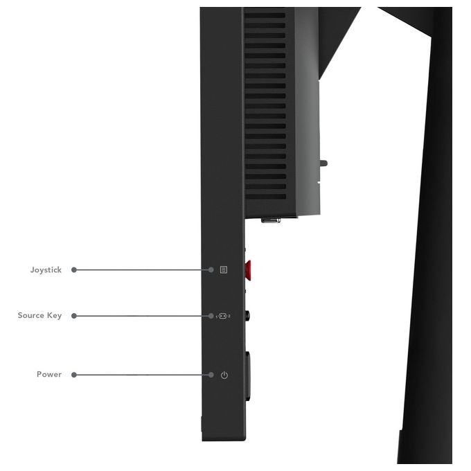Lenovo 63FFMAT1EU ThinkVision T24d-30 Monitor 24'' WUXGA IPS LED 1920 x 1200 Pixel 100 Hz USB Hub Integrato colore Nero