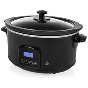 Tristar VS-3920 Pentola a Cottura Lenta 4 5 L 210 W con Timer Digitale e 4 Programmi Preimpostati colore Nero