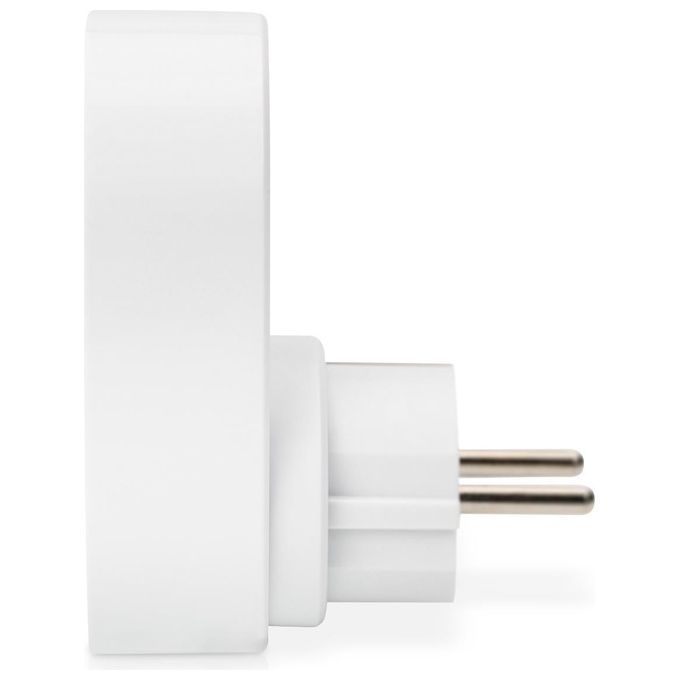 Digitus Presa a Muro Spina e Presa Schuko con 2 Prese Usb Tipo ''A'' Femmina
