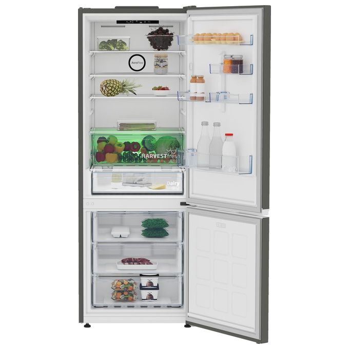 Beko B3RCNE564HG Beyond Frigorifero Combinato 490 L 192 cm Classe E 38 dB Total No Frost HarvestFresh AeroFlow colore Grigio