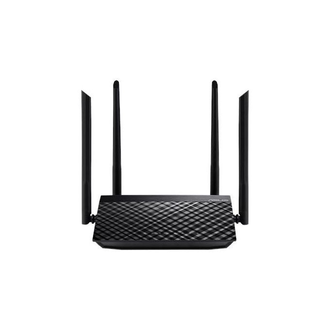 Asus 90IG0241-BM3000 RT-AC1200G+ Router Wireless AC1200 Dual Band 1167 Mbps 4 Antenne USB 2.0 Gigabit Ethernet