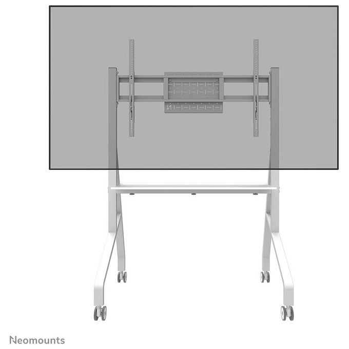 Neomounts FL50-525WH1 Move Go Carrello TV da Pavimento 55'' 86'' 76 Kg VESA 900x600 mm certificazione TÜV colore Bianco