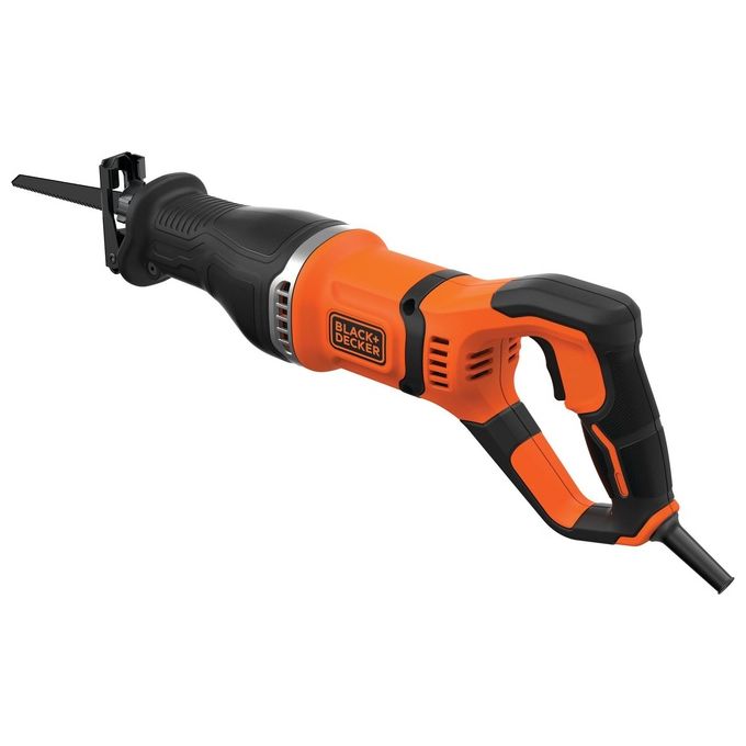 Black+decker BES301-QS Sega a Gattuccio a Filo 750W Velocita' Variabile 2800 corse-min Scarpa Pivotante