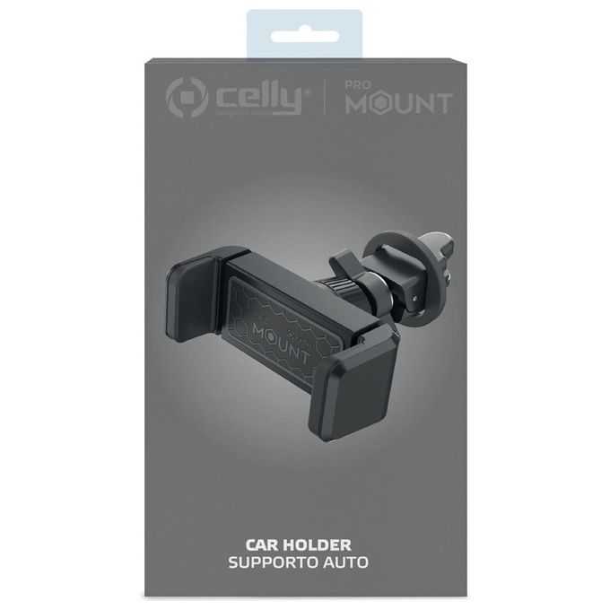 Celly Airvent Holder 360 Supporto da Auto Nero