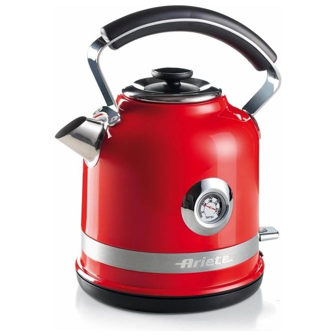 Ariete 2854 Bollitore Elettrico Moderna Cordless 360° Sistema Autospegnimento 2000W 1,7 Litri Rosso