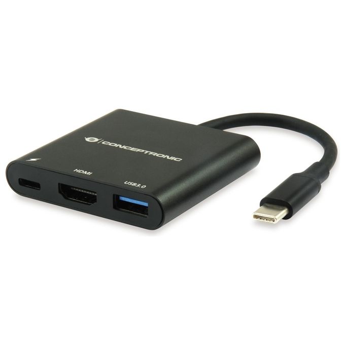 Conceptronic DONN01B Adattatore Usb-c 3.1 a hdmi
