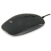 Conceptronic REGAS01B Mouse Ottico da Scrivania Nero