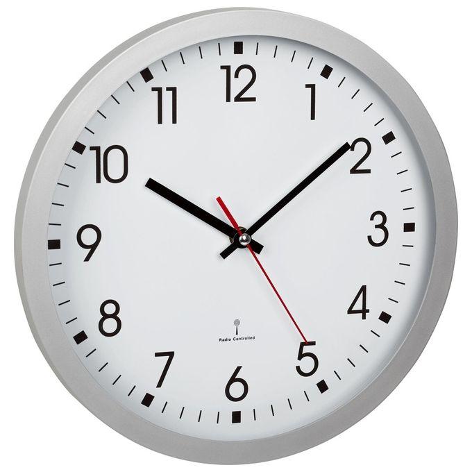 TFA Dostmann 60.3522.02 Orologio da Parete Radiocontrollato Bianco