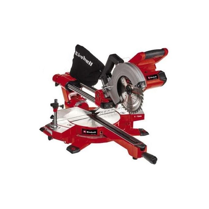 Einhell Troncatrice Radiale A Batteria Te-Sm 36-210 Li Ideale per Fai Da Te e Lavorazioni su Legno e Metalli con Batteria Non Inclusa