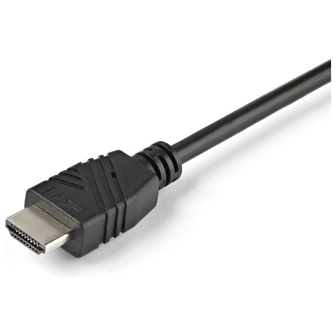 StarTech.com SV211HDUA4K Switch KVM HDMI a 2 porte 4K 60Hz con cavi integrati USB Audio supporto UHD 3840x2160 Pixel colore Nero