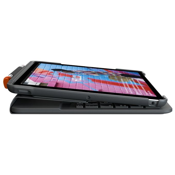 Custodia con tastiera Logitech Slim Folio iPad (7a generazione) Book Cover with Keyboard