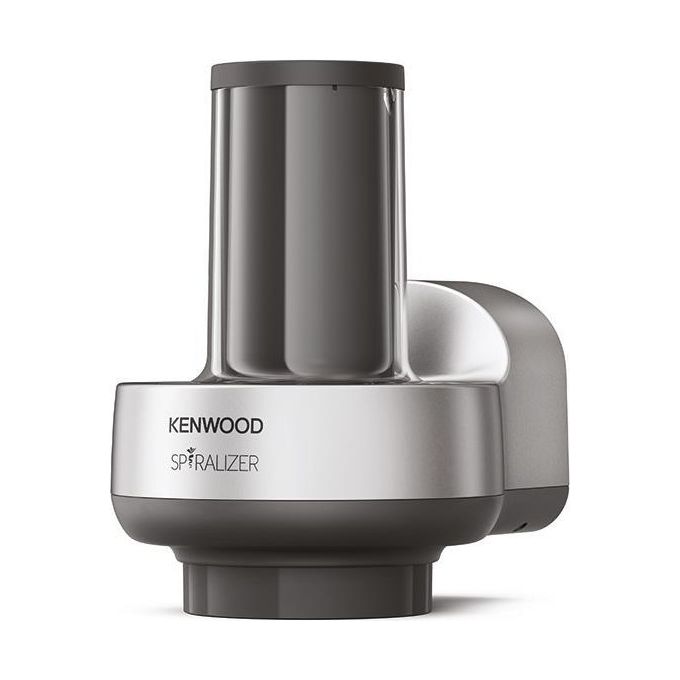 Kenwood KAX700PL Spiralizer Accessorio per Tagliare Verdure con 5 Coni Colore Grigio