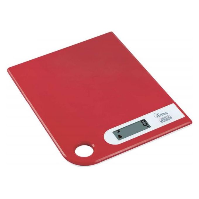 Ardes Bilancia da Cucina Elettronica Rosso