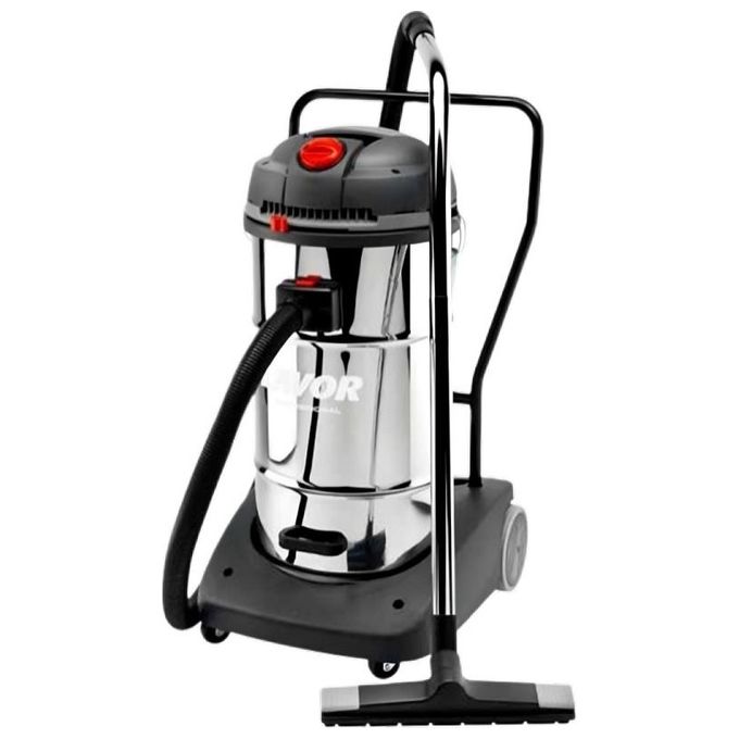 Lavor WINDY365IR Windy 365 IR Aspirapolvere Bidone Secco e Bagnato 65 L 3600 W Professionale Fusto Inox colore Nero Argento